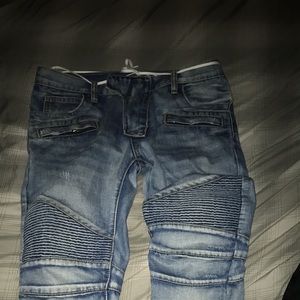 Balmain biker jeans